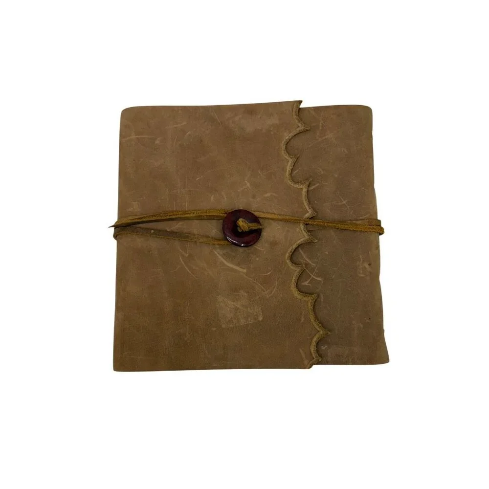 Minds Eye Journals Distinctive Handmade Designer Leather Jute Paper Notebook